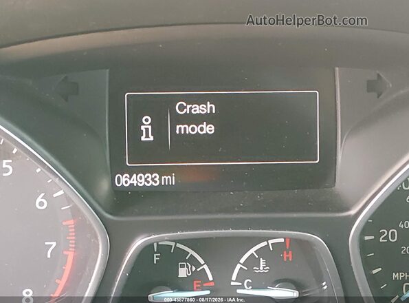 1FMCU0F74KUB00020 2019 FORD ESCAPE Black 