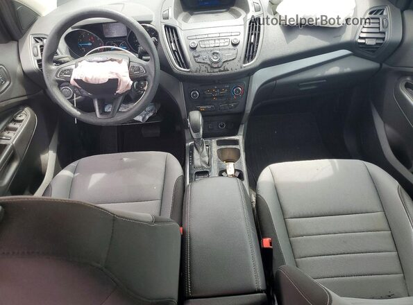 1FMCU0F74KUB46981 2019 FORD ESCAPE Оранжевый Вид панели приборов