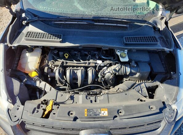 1FMCU0F75GUB41313 2016 FORD ESCAPE Black Widok wnętrza z tyłu