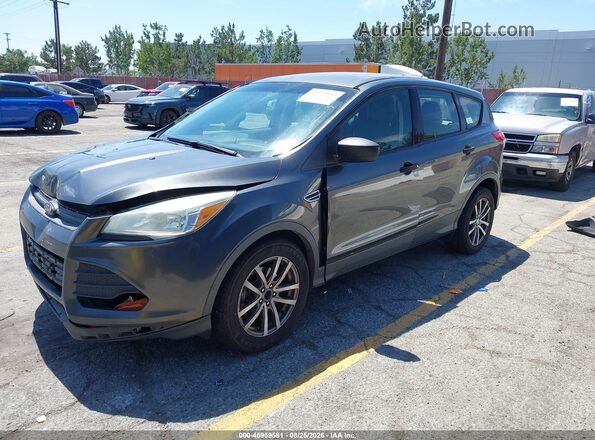 1FMCU0F75GUB72755 2016 FORD ESCAPE Gray წინა მარცხენა ხედი სამი მეოთხედიდან