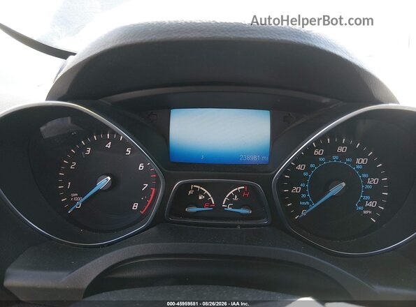 1FMCU0F75GUB72755 2016 FORD ESCAPE Gray უკანა სავარძლების ხედი