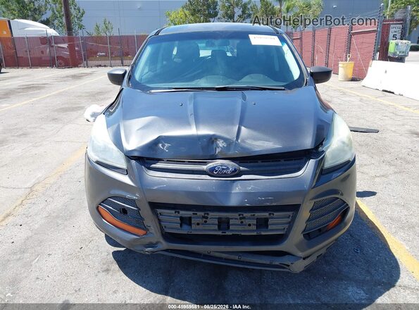 1FMCU0F75GUB72755 2016 FORD ESCAPE Gray ხელსაწყოთა პანელის ხედი