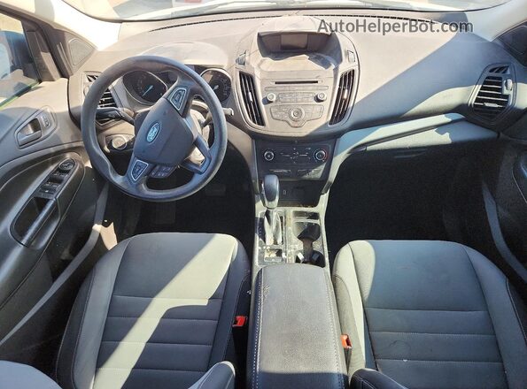 1FMCU0F75HUB89816 2017 FORD ESCAPE White Вид панелі приладів