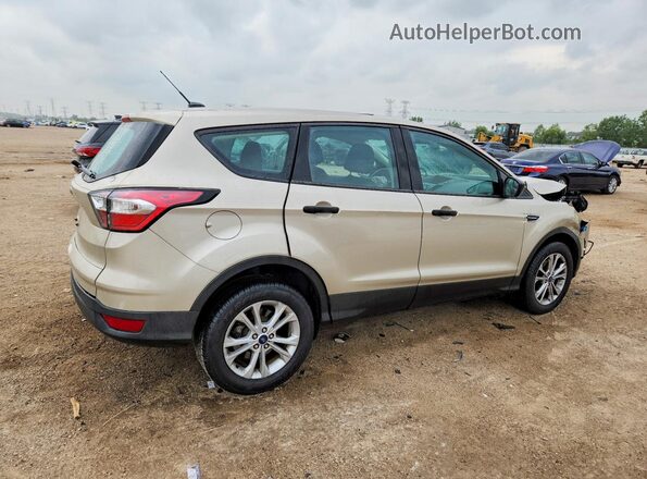 1FMCU0F75HUD73265 2017 FORD ESCAPE Cream Задня права чверть