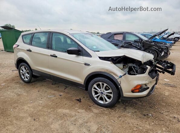 1FMCU0F75HUD73265 2017 FORD ESCAPE Cream Передня права чверть