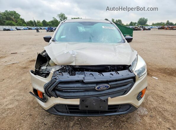 1FMCU0F75HUD73265 2017 FORD ESCAPE Cream Вид спереду