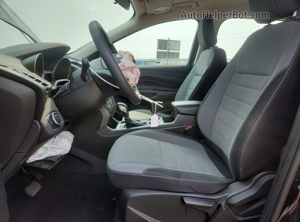 1FMCU0F75JUA17744 2018 FORD ESCAPE Black Սալոնի դիմացի տեսք