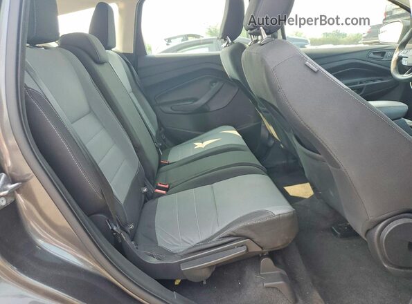 1FMCU0F75JUB34305 2018 FORD ESCAPE Gray უკანა სავარძლების ხედი