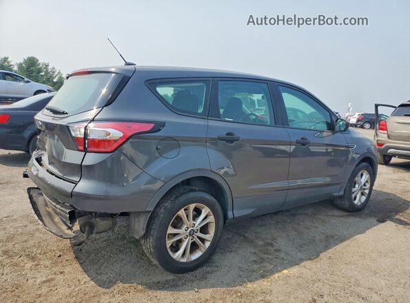 1FMCU0F75JUB34305 2018 FORD ESCAPE Gray უკანა მარჯვენა