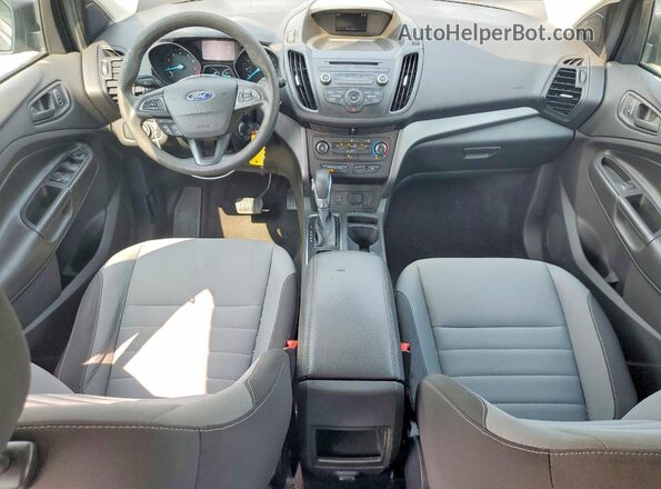 1FMCU0F75JUB34305 2018 FORD ESCAPE Gray წინა პანელის ხედი