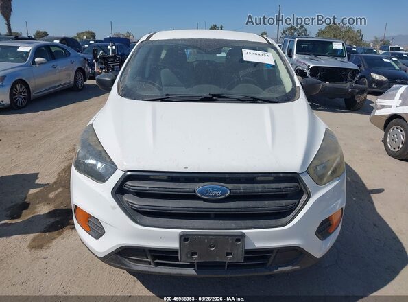 1FMCU0F75JUB44588 2018 FORD ESCAPE White წინა ხედი