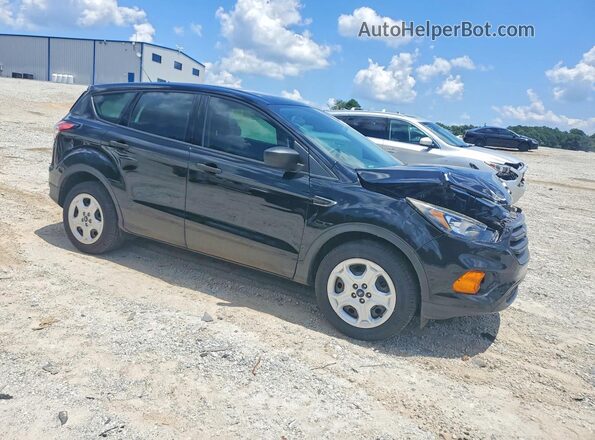 1FMCU0F75JUC99853 2018 FORD ESCAPE Black Передня права чверть