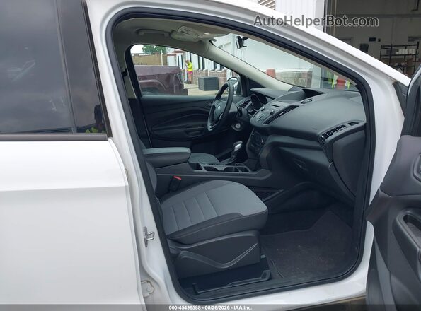 1FMCU0F75JUD31037 2018 FORD ESCAPE White Widok wnętrza z przodu