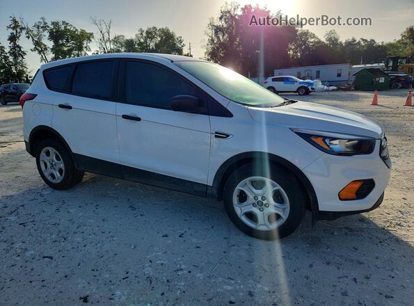 1FMCU0F75KUB62588 2019 FORD ESCAPE White წინა მარჯვენა