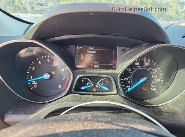 1FMCU0F75KUB62588 2019 FORD ESCAPE White 
