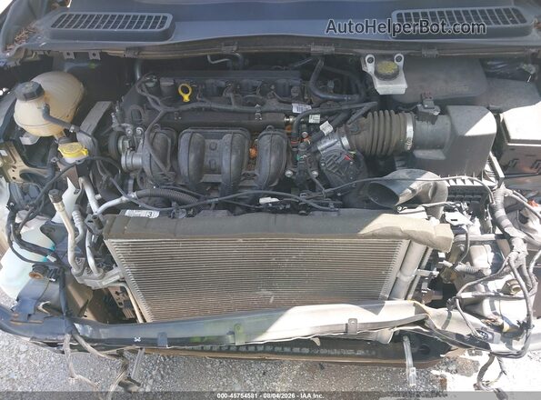 1FMCU0F76HUA36720 2017 FORD ESCAPE Black Widok z tyłu