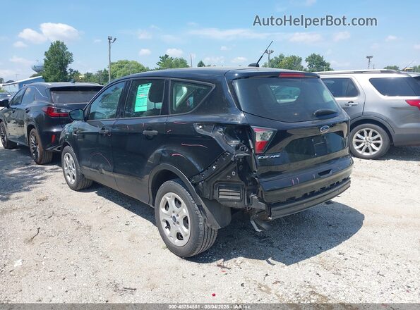 1FMCU0F76HUA36720 2017 FORD ESCAPE Black Tył lewy
