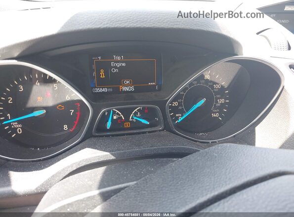 1FMCU0F76HUA36720 2017 FORD ESCAPE Black Widok tylnych siedzeń
