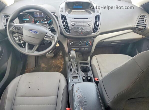 1FMCU0F76HUC05778 2017 FORD ESCAPE White Dashboard view