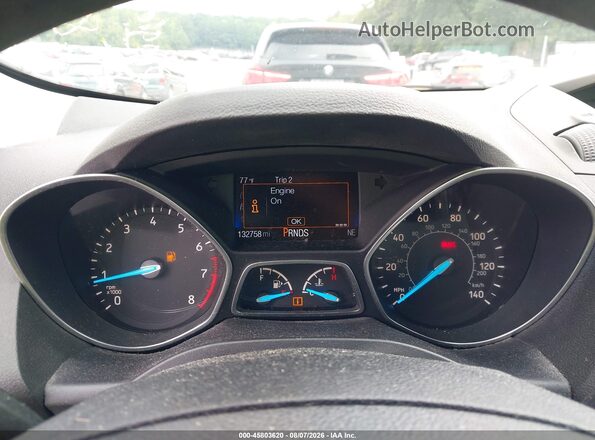 1FMCU0F76HUD16136 2017 FORD ESCAPE Orange Rear seats view