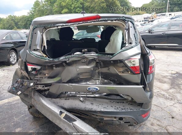 1FMCU0F76JUA06669 2018 FORD ESCAPE Gray 