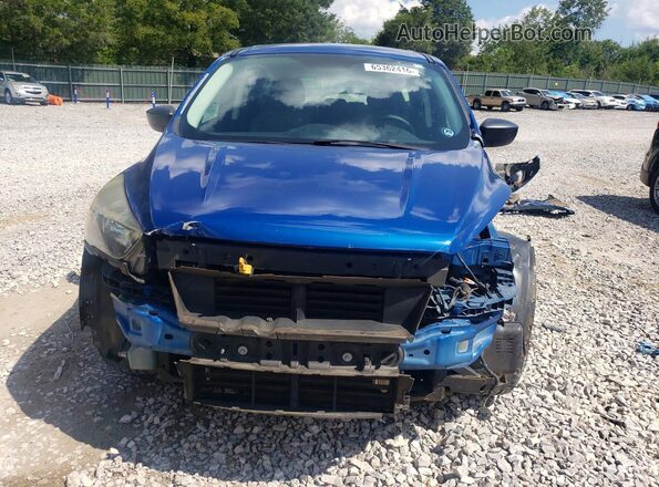 1FMCU0F76JUA78990 2018 FORD ESCAPE Синий Вид спереди