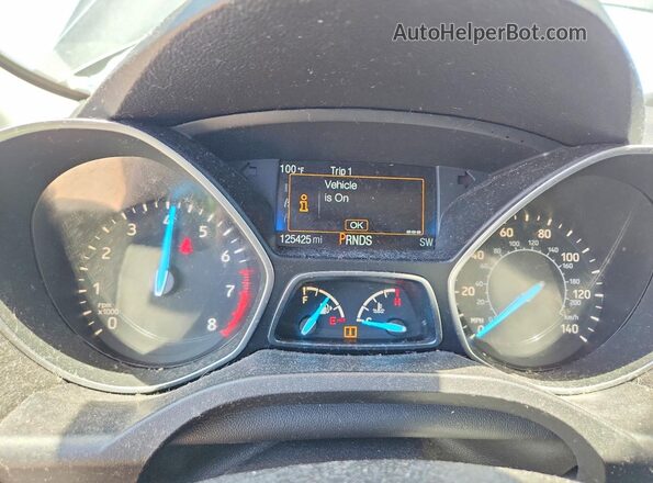 1FMCU0F76KUA99551 2019 FORD ESCAPE Charcoal Widok zestawu wskaźników