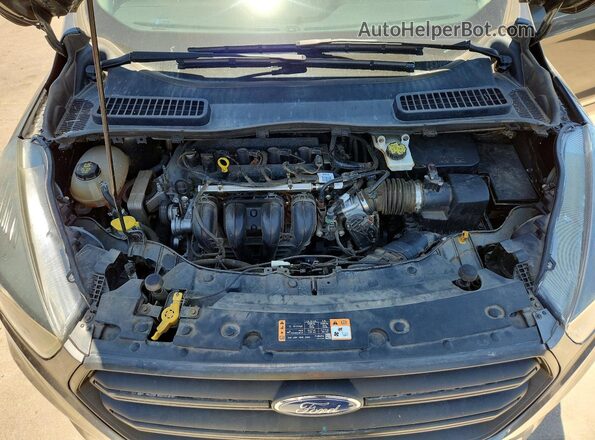 1FMCU0F76KUA99551 2019 FORD ESCAPE Charcoal Widok komory silnika