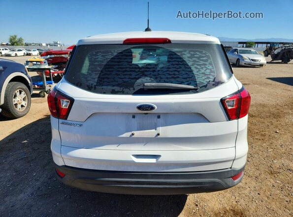 1FMCU0F76KUB86639 2019 FORD ESCAPE White Вид ззаду