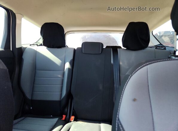 1FMCU0F76KUB86639 2019 FORD ESCAPE White Вид задніх сидінь