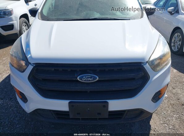 1FMCU0F76KUC10907 2019 FORD ESCAPE Белый Вид спереди