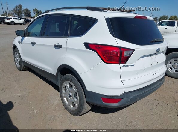 1FMCU0F76KUC10907 2019 FORD ESCAPE Белый Задняя левая четверть