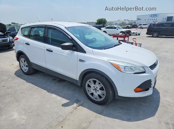 1FMCU0F77GUA52679 2016 FORD ESCAPE White Przód prawy