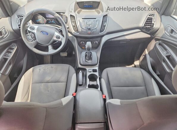 1FMCU0F77GUA52679 2016 FORD ESCAPE White Widok deski rozdzielczej