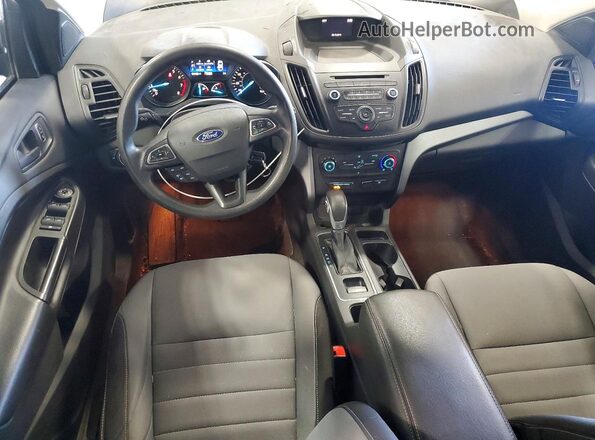 1FMCU0F77HUA38721 2017 FORD ESCAPE Серый Вид панели приборов