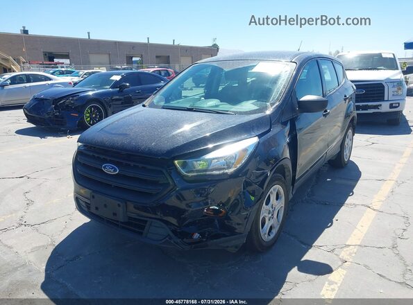1FMCU0F77HUB16107 2017 FORD ESCAPE Black Դիմացի տեսք