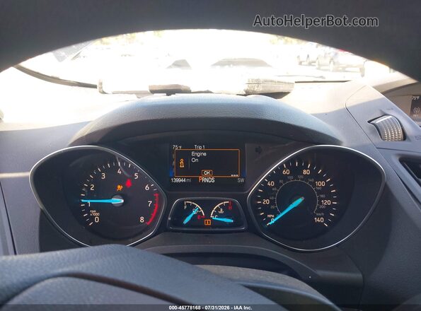 1FMCU0F77HUB16107 2017 FORD ESCAPE Black Հետևի նստատեղերի տեսք