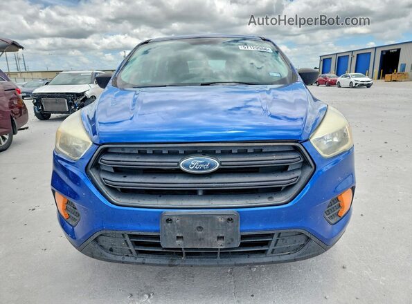 1FMCU0F77HUE23244 2017 FORD ESCAPE Blue წინა ხედი