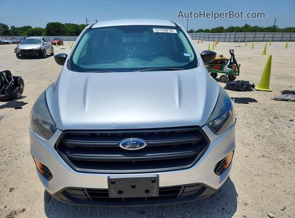1FMCU0F77JUB83179 2018 FORD ESCAPE Серебряный Вид спереди