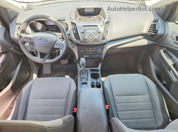 1FMCU0F77JUB83179 2018 FORD ESCAPE Серебряный Вид панели приборов