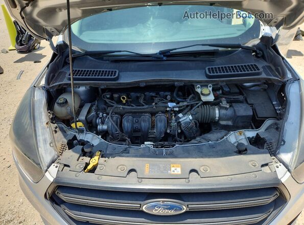 1FMCU0F77JUB83179 2018 FORD ESCAPE Серебряный Вид подкапотного пространства