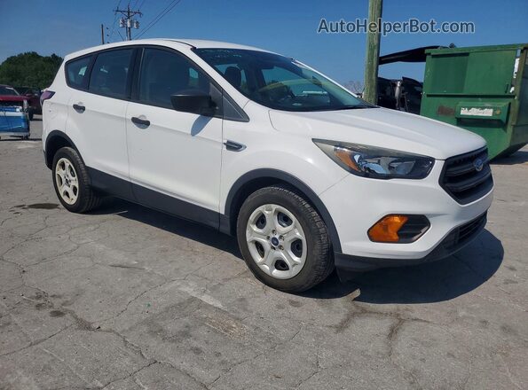 1FMCU0F77JUB96353 2018 FORD ESCAPE White Przód prawy