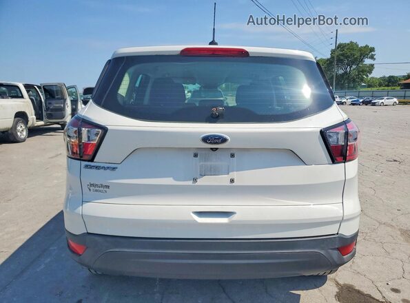 1FMCU0F77JUB96353 2018 FORD ESCAPE White Widok z tyłu