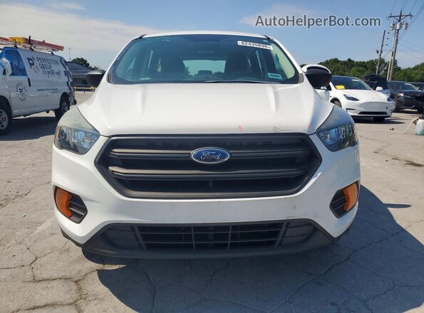 1FMCU0F77JUB96353 2018 FORD ESCAPE White Widok z przodu