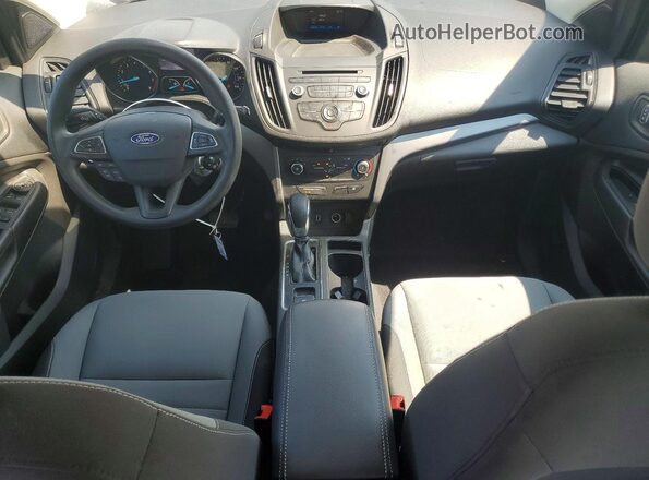 1FMCU0F77JUB96353 2018 FORD ESCAPE White Widok deski rozdzielczej