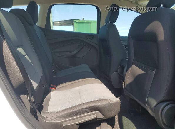 1FMCU0F77JUB96353 2018 FORD ESCAPE White Widok wnętrza z tyłu
