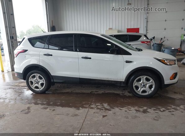 1FMCU0F77JUD08424 2018 FORD ESCAPE White Widok wnętrza z tyłu