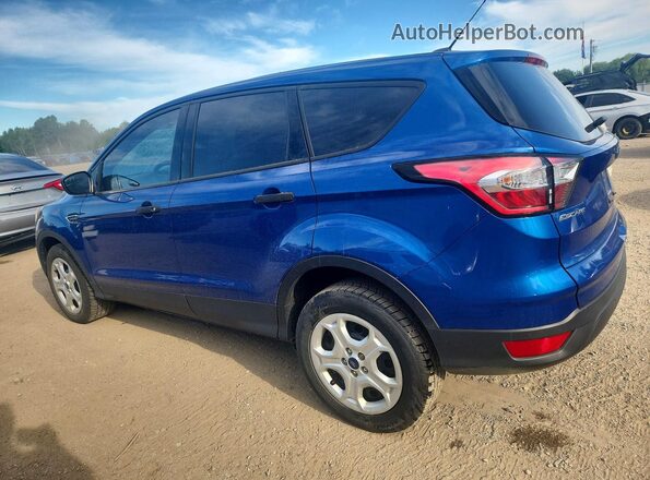 1FMCU0F77JUD10965 2018 FORD ESCAPE Синий Задняя левая четверть