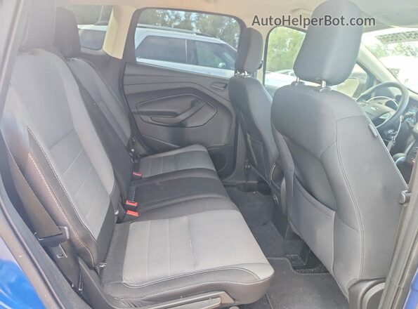1FMCU0F77JUD10965 2018 FORD ESCAPE Синий Вид задней части салона