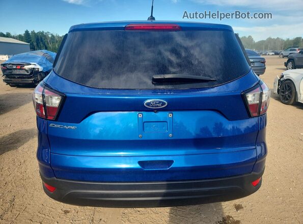 1FMCU0F77JUD10965 2018 FORD ESCAPE Синий Вид сзади